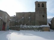 Iglesia de Villafranca nevada. Villafranca de la Sierra, vila